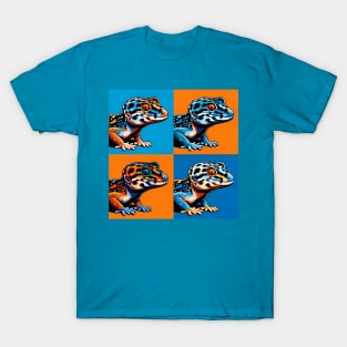 Tokay Gecko Pop Art - Cool Lizard T-Shirt